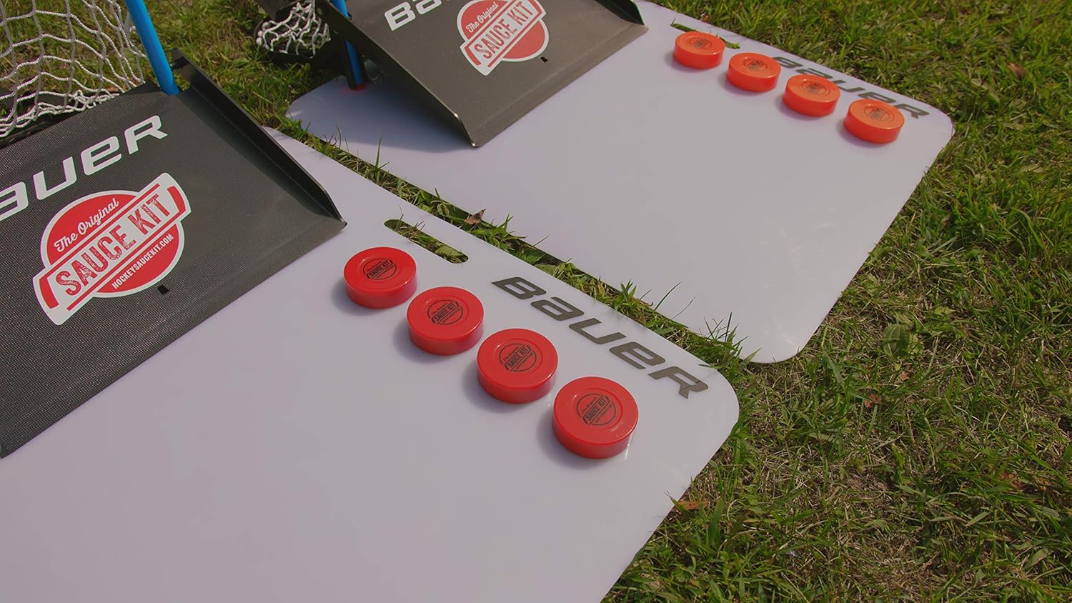 Bauer Deluxe Hockey Sauce Kit The Original Games, Training & Trick Shot Kit: Toys & Games