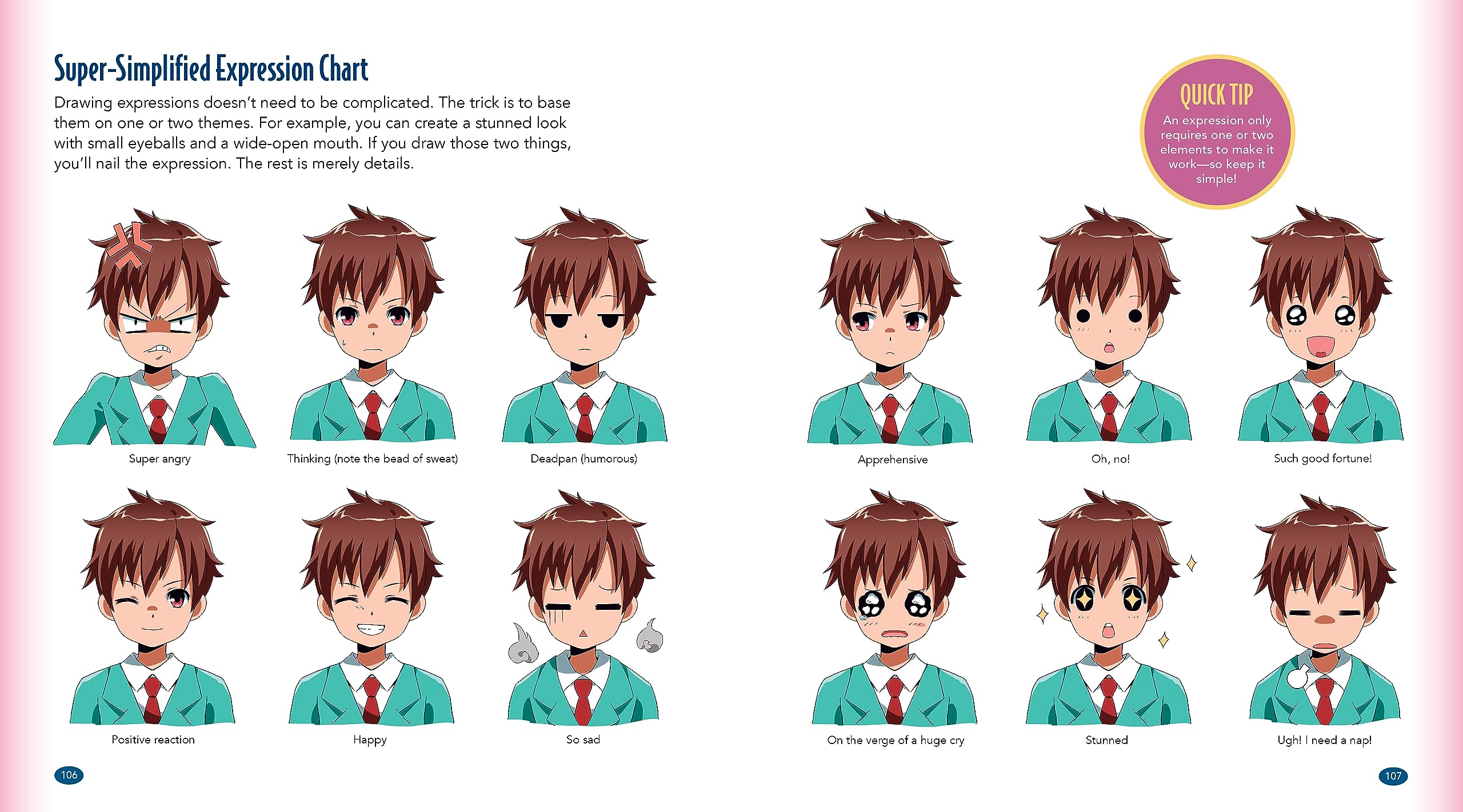 The Master Guide to Drawing Anime: 5-Minute Characters: Super-Simple Lessons – A How to Draw Anime / Manga Books Series (Volume 5)