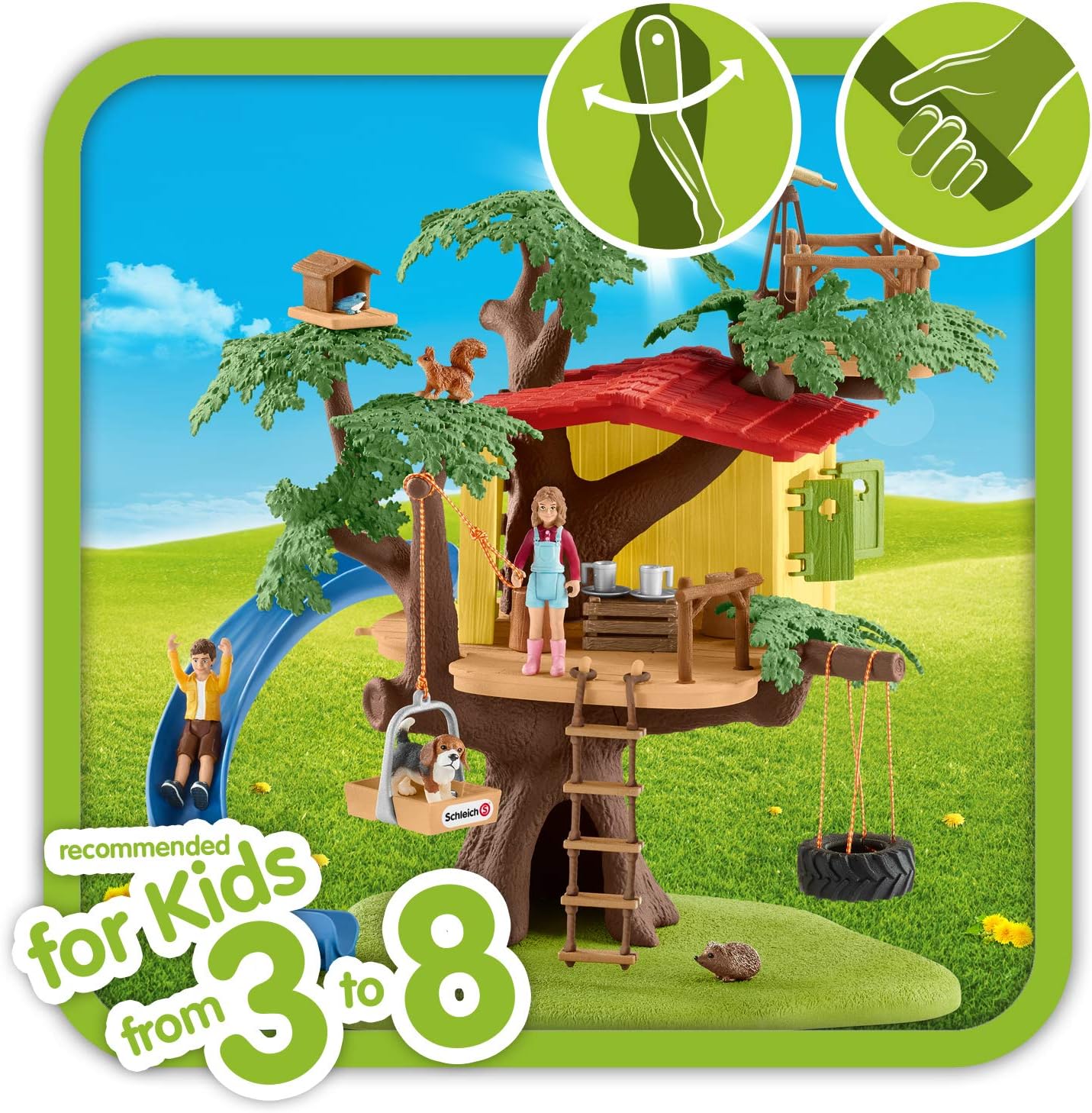 Cabane Aventure Dans Les Arbres Amazon Fr Jeux Et Jouets