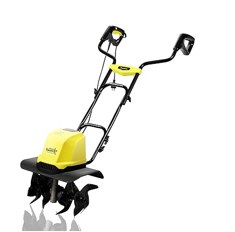 FANZTOOL Motorhacke Bodenhacke Gartenhacke(800 W, 36 cm Arbeitsbreite, 18-22 cm Arbeitstiefe),TLEG02A