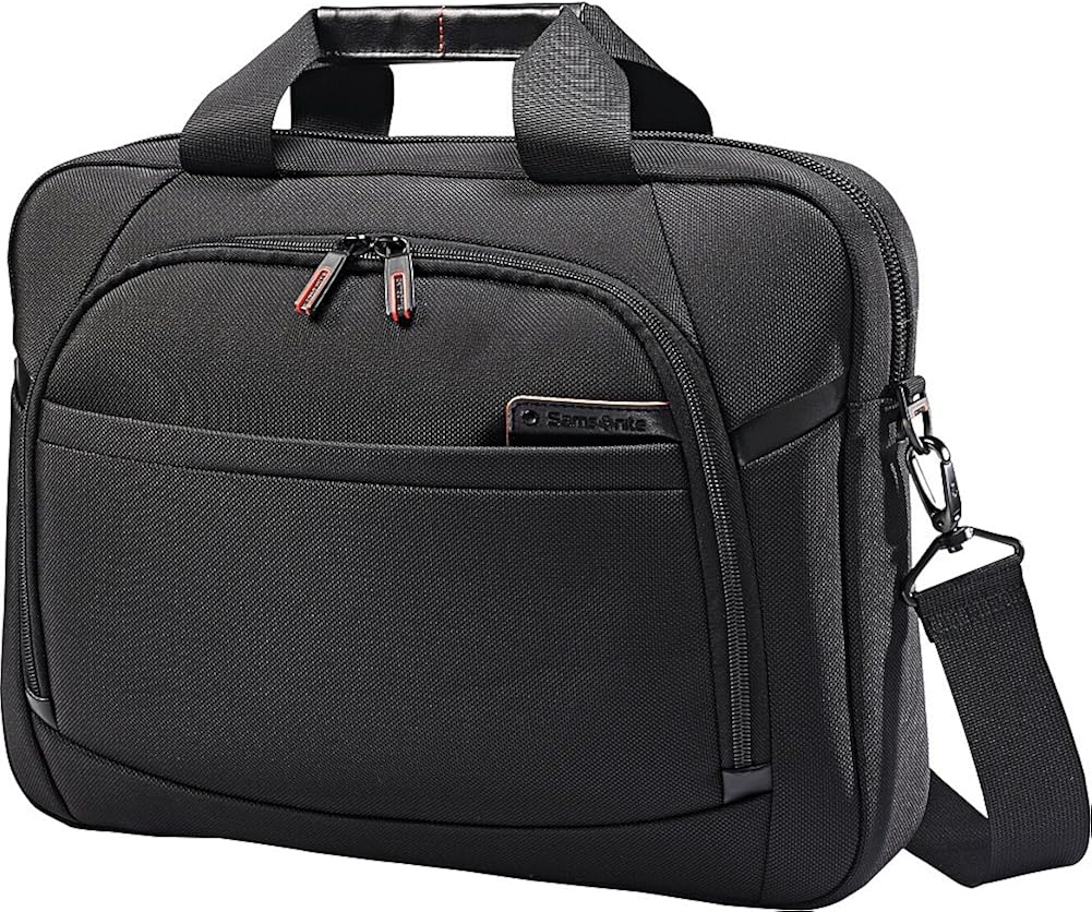 Samsonite PRO 4 DLX 15.6" Laptop Slim Brief Black One Size
