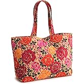 Vera Bradley womens Premium Cotton Hathaway Tote Bag