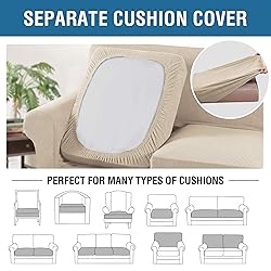 H.VERSAILTEX 3 Piece Stretch Sofa Covers for 2