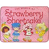 Surreal Entertainment The World of Strawberry Shortcake Blanket Best Friends Plush Fleece Throw 46" x 60"