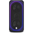 Altec Lansing Shockwave 200 Wireless Party Speaker 180W Bluetooth Speaker with a Long Lasting 12 Hour Battery, Multi LED Party Modes, Multiple bass Boost Modes, Party Sync, AM/FM Radio