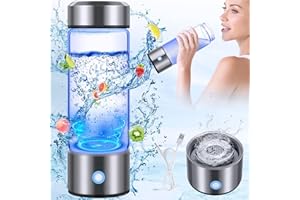 FRAMICS Hydrogen Water Bottle, Hydrogen Water Bottle Generator with PEM SPE Technology, 3Min Quick Electrolysis, Rechargeable Portable Hydrogen Water Bottles for Office/Travel/Exercise/Daily Drinking/Gift