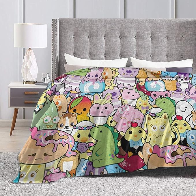 Cute Art of Moriah Elizabeth Blanket Fleece UltraSoft Micro Throw Soft