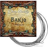 Dean Markley Banjo Strings 5 String Set, 2304 Medium Light Tension 5 String Banjo String Set, Delivers Extra Power, Longer Life and Fuller Rich Tone Tenor Banjo Strings, Made in USA, 10-23 Gauge