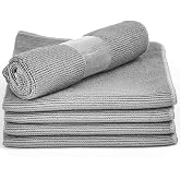 Hudson Hi-Fi Anti Static Microfiber Record Cleaning Cloth - 5 pk - The Audiophiles Anti-Scratch Lint &amp; Dust Magnets - 7X Capillary Absorption LP &amp; Record Cover Cleaner Protector Cleaning Cloths