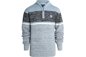 Chaps Boys Pullover Sweater - Classic Fit Mid-Weight Quarter Zip Pullover- Mock Neck Sweater for Boys (S-XL)