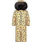 Jessica Simpson Girls' Heavyweight Insulated Snowsuit - Toddlers’ Essential Winter Wear for Cozy Outdoor Fun