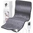 NALONE Extra Large Heating Pad for Back Pain Relief, 10FT Cord Heating Pads for Neck, XXXL Portable Electric Heated Pad, 6 Levels, Auto Shut-Off, Christmas Gifts for Women Men,17" x 33" Grey