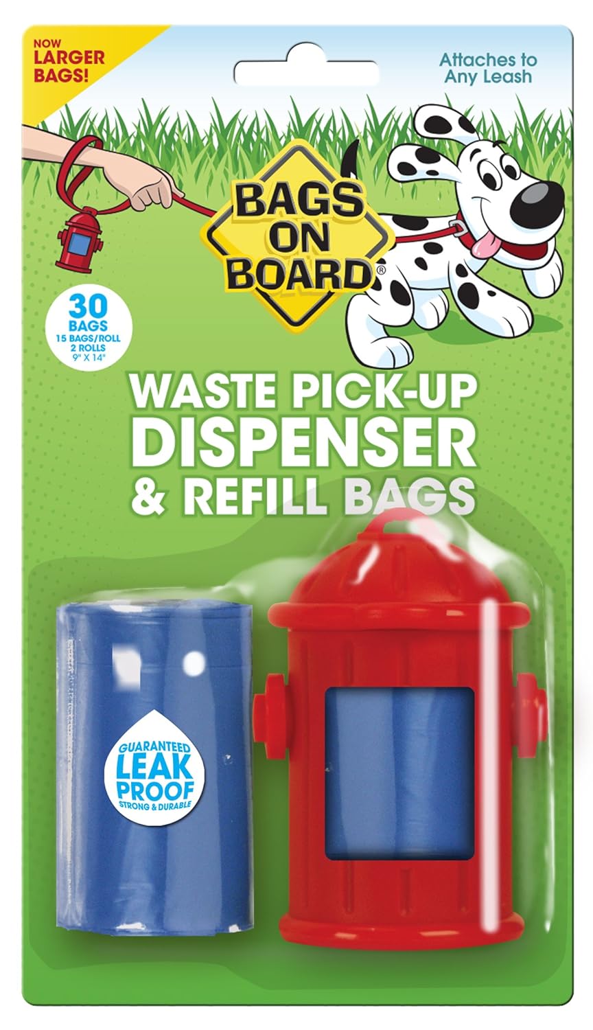 fire hydrant poop bag dispenser