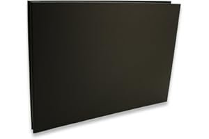 Pina Zangaro Bex Black Screwpost Binder, 11x14 Landscape Orientation (34450)