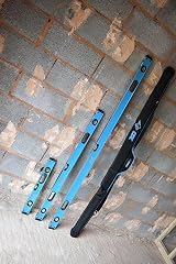 OX Tools Pro Level Bag with 1800mm 1200mm 600mm Levels Black Blue view 8