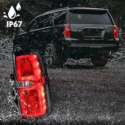 FIONE Tail Lights Compatible with Chevrolet Tahoe