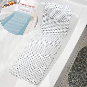 Amazon Com Fangie Bath Pillow Mat Full Body Spa Bath Pillow Mat