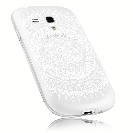 mumbi Schutzhülle Samsung Galaxy S3 mini Hülle im Mandala Design
