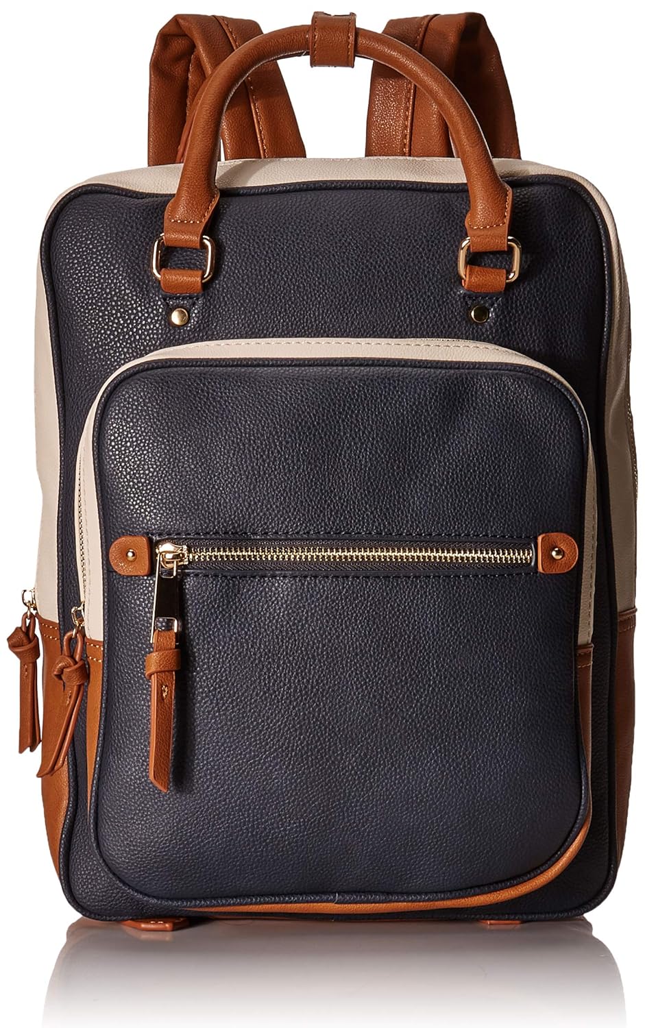 accessorize leather backpack