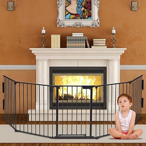 fireplace gate