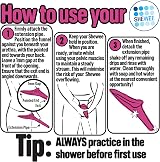 SHEWEE Flexi The Original Female Urinal Pink Reusable Portable UK Made view 5