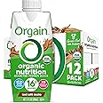 Orgain Organic Nutritional Protein Shake, Iced Café Mocha - 16g Grass Fed Whey Protein, Meal Replacement, 20 Vitamins & Minerals, Fruits & Vegetables, Gluten Free, Non-GMO, 11 Fl Oz (12 Pack)