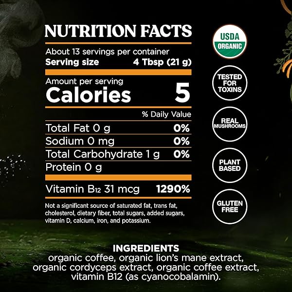 FOUR SIGMATIC THE LAST OF US HIGH CAFFEINE CORDYCEPS COFFEE | ORGANIC DARK ROAST EXTRA STRONG GROUND COFFEE WITH L-THEANINE | ENERGY BOOSTER WITHOUT THE JITTERS | 10OZ BAG