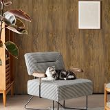 Abyssaly Wood Effect Vinyl Self Adhesive Wallpaper 30x200cm Oak view 7
