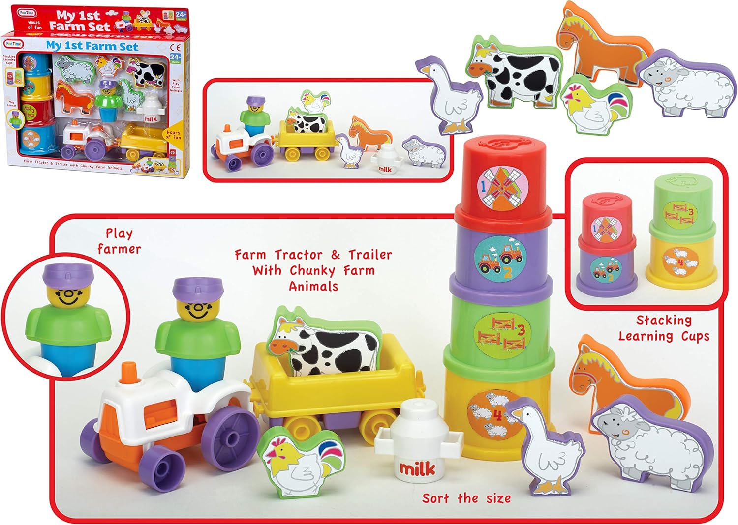 farm set for 1 year old