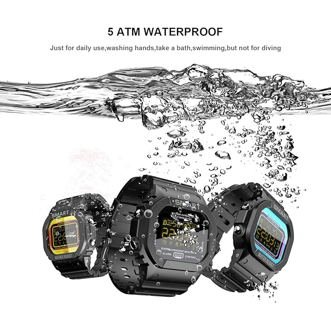 Amazon.com: LOKMAT - Reloj inteligente digital deportivo ...