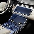 Set of 7pcs Dashboard Film Accessories Compatible with Land Range Rover Velar 2019-2021, Protective Sticker for Car Dashboard Panel Center Console and Navigation Screen