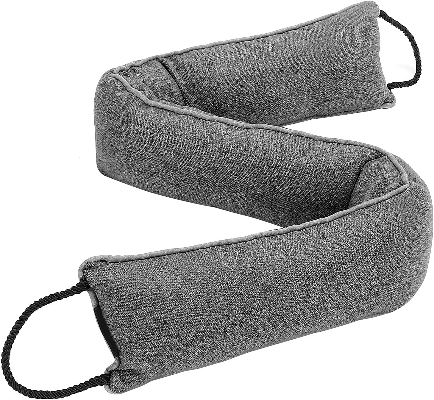 Draft Stoppers - LONGTM Under Door Draft Stopper 36inch, Under Door Noise Blocker Door Snake Draft Stopper Weighted Saving Energy Under Door (Dark Grey) 2LBS
