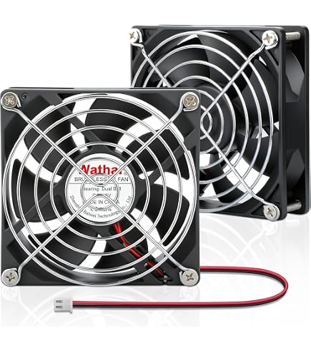 Amazon.com: uxcell SNOWFAN Authorized 92mm x 92mm x 38mm 48V
