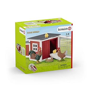 Buy Schleich Chicken Coop Play Set 8 Piece Online At Low Prices In
