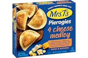 Mrs. T's Four Cheese Pierogies Frozen Box,12 Ct , 16 Oz