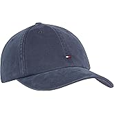 Tommy Hilfiger Mens Cotton 85 Logo Adjustable Baseball Cap