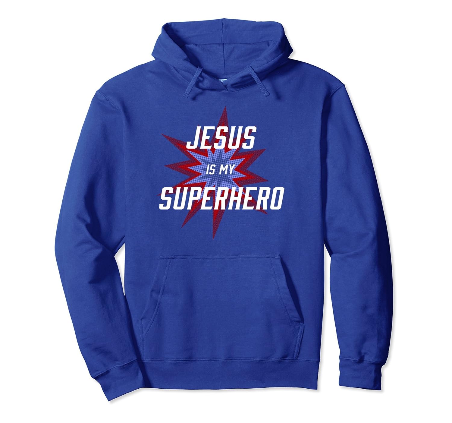 Cool Jesus is My Superhero Hoodie Sweatshirt-anz
