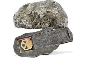 PANGAEA Key Rock - Safe for Outdoor Hide A Key in Plain Sight in a Real Looking Rock/Stone, Holds Standard when not at home or are not able to unlock the door