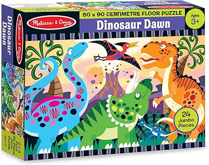 melissa & doug dinosaur floor puzzle