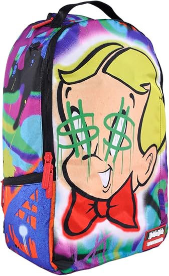 sprayground backpack richie rich
