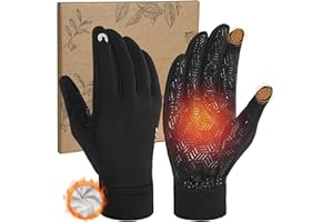 RIGWARL Gloves for Cool&Cold Weather Waterproof, Winter Gloves for Men Women Touch Screen