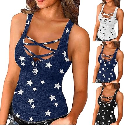 Amazon.com: Tank Tops for Womens Trendy Shirts Graphic Tee Vintage Summer Casual Short Sleeve 