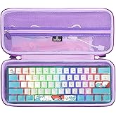 Tourmate Hard Storage Case for 60% Snpurdiri/DIERYA/Owpkeenthy/MageGee/TMKB/Camiysn 60% Percent Keyboard - Travel Box for RK Royal KLUDGE/CORBOBO WK61 Mechanical Keyboard(Only Box)