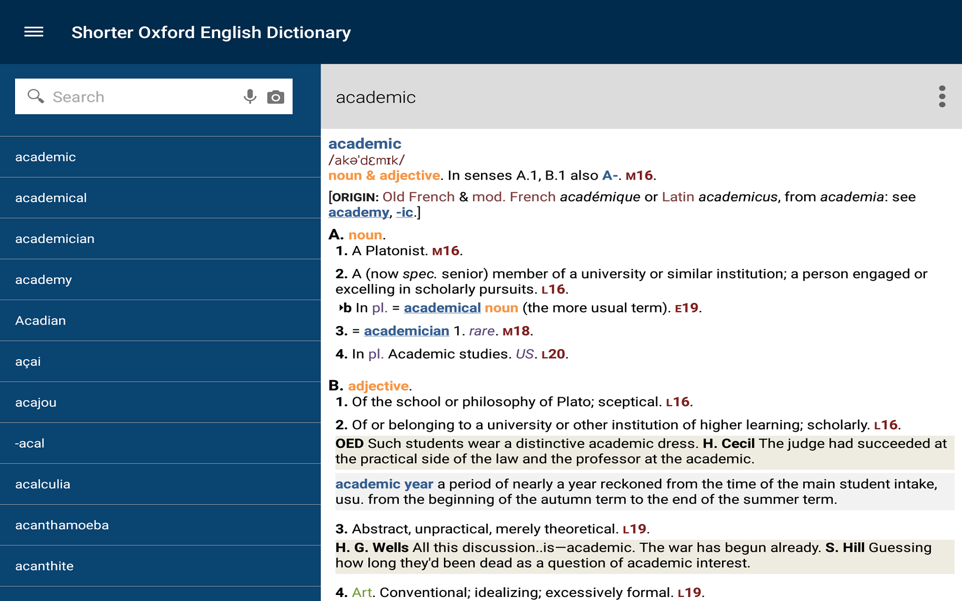 Shorter Oxford English Dictionary