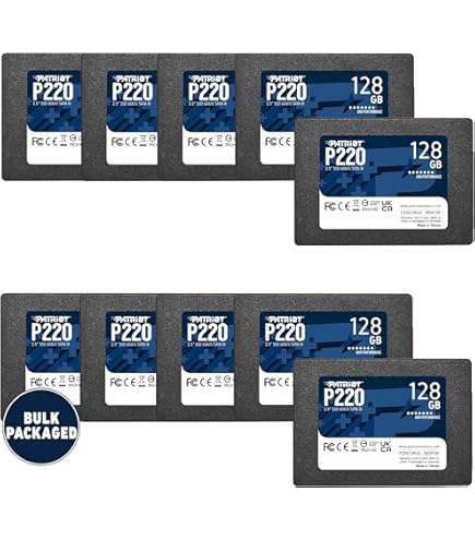 Amazon.com: Patriot P210 SATA 3 128GB SSD 2.5 pulgadas unidad