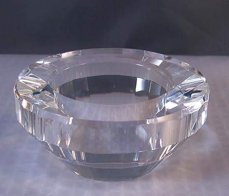 Amazon Com Oleg Cassini 125041 Crystal Votive Candle Holder Phoenix Home Kitchen