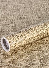 Fablon FAB10158 Hessian Brown Self-Adhesive Wallpaper Vinyl Film 45cm x 2M view 3