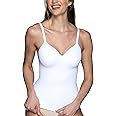 Vanity Fair Women's Shaping Cami with Built in Bra, Tummy Control Shapewear Camisole Tops for Women