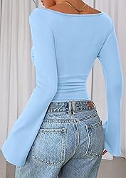 PRETTYGARDEN Women's Long Sleeve Shirts 2025 Fall