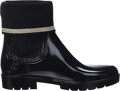 tommy hilfiger knitted sock rain boot